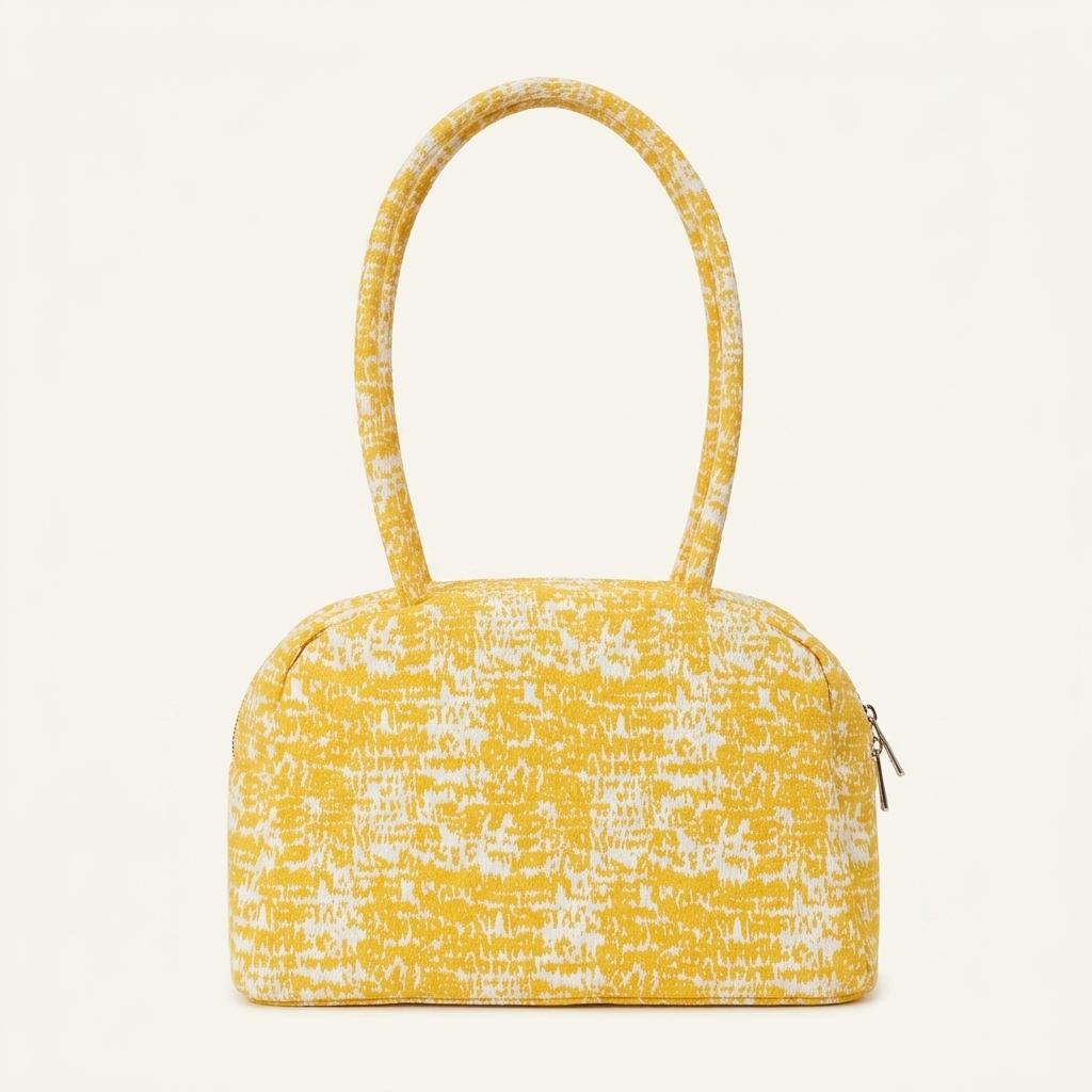볼삭(BOLSAC) 옐로우 Plummy bag 숄더백 1