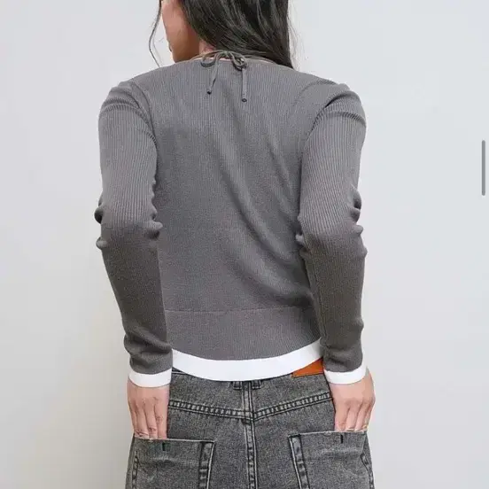 제너럴아이디어 차콜 가디건 새상품 택포함 5