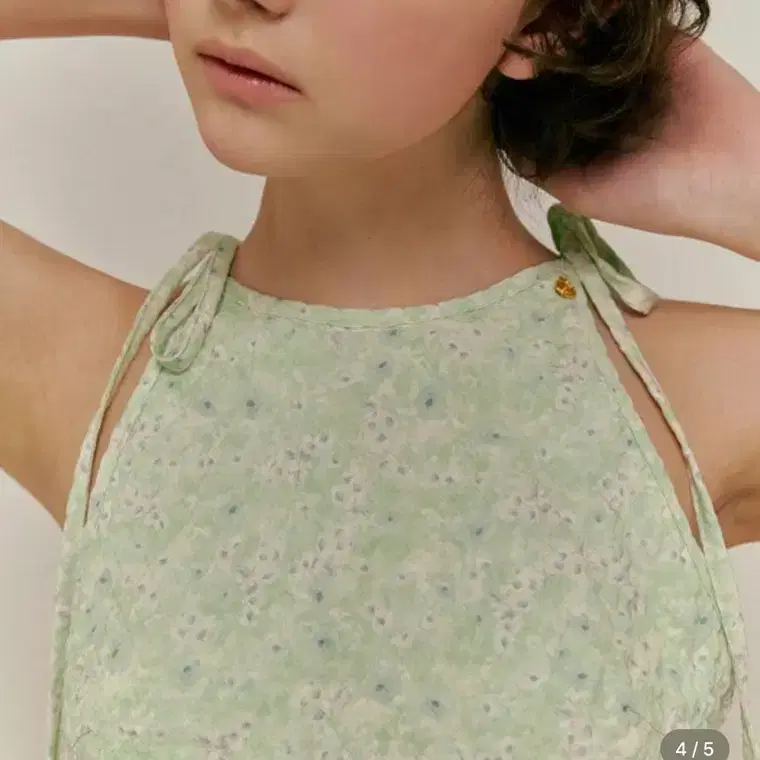 오버듀플레어 floral halter ops 5