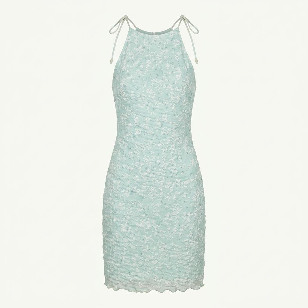오버듀플레어 floral halter ops 1