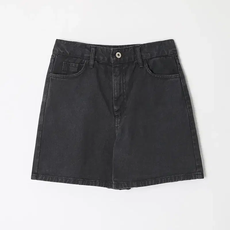 (르바) Classic Staple Denim Shorts - Stone Navy 5