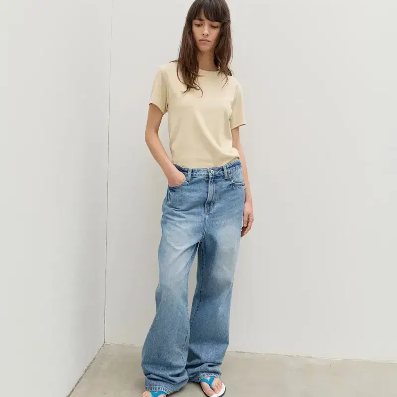 르바 (levar) Contour Straight Denim 6