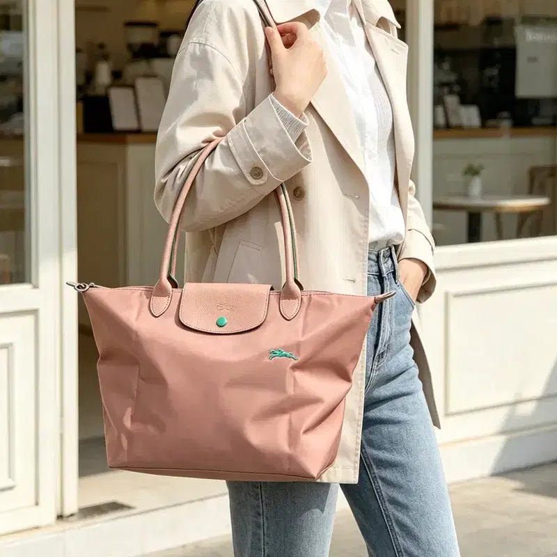 롱샴 르 플리아주 클럽 대형 숄더백 Le Pliage 토트백L 3