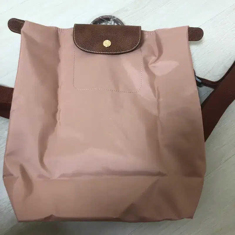 롱샴 플립 백팩 핑크롱샴 르 플리아쥬 오리지널 백팩 로즈 핑크M 새상품 미사용 7