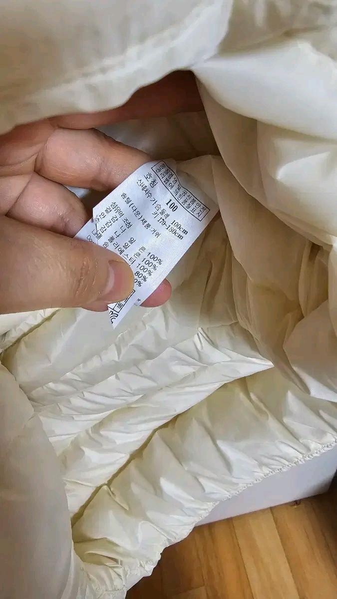 라푸마 거위털패딩 롱조끼 6