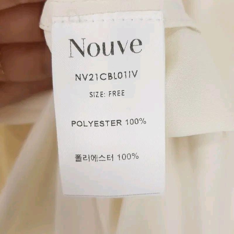 NOUVE 오픈넥 블라우스S 7