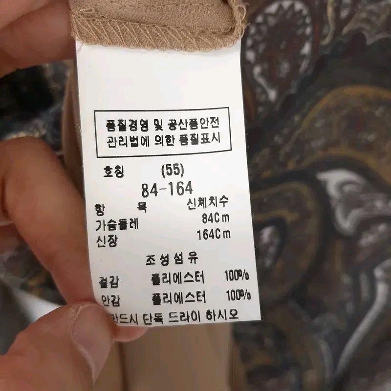모조에스핀 페이즐리 쉬폰 블라우스85 6