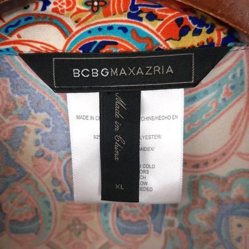 BCBG 막스아즈리아 페이즐리 반팔티셔츠XL 7