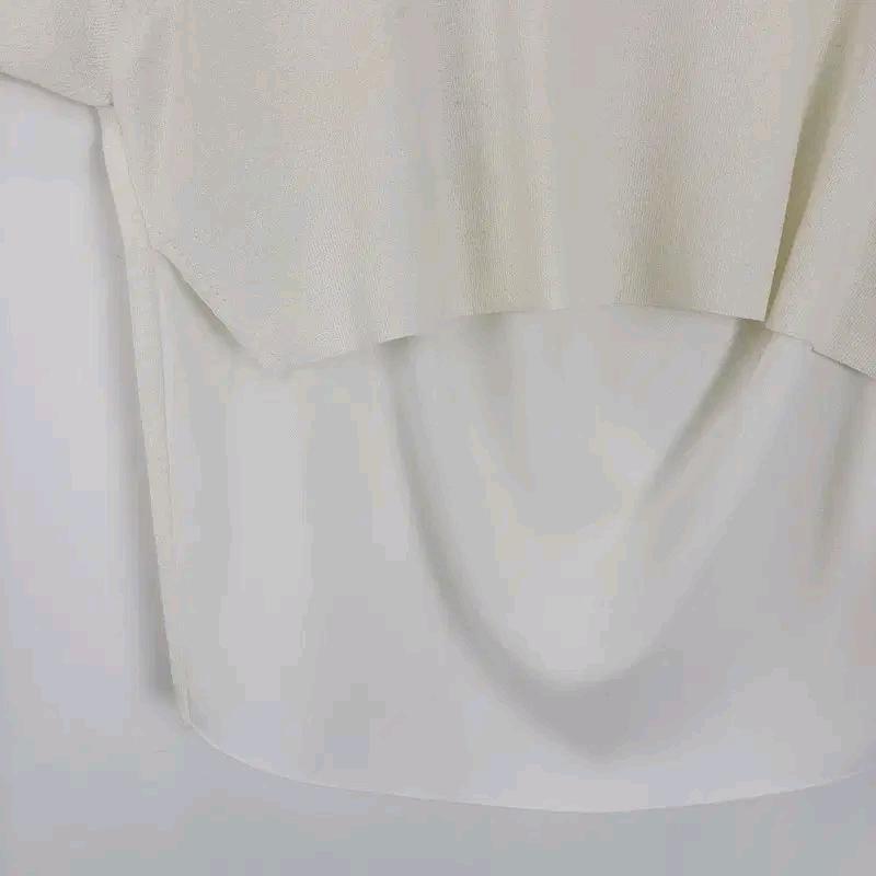 구호 니트배색 블라우스M 6