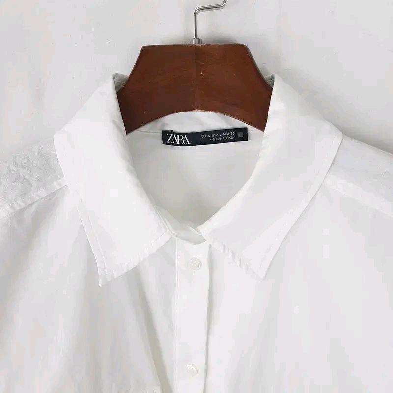 자라 루즈핏 포켓 셔츠L 3