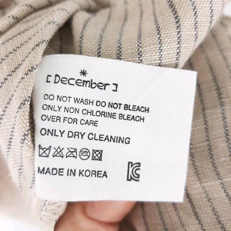 여성 둥근카라 린넨원피스 새상품 S 6