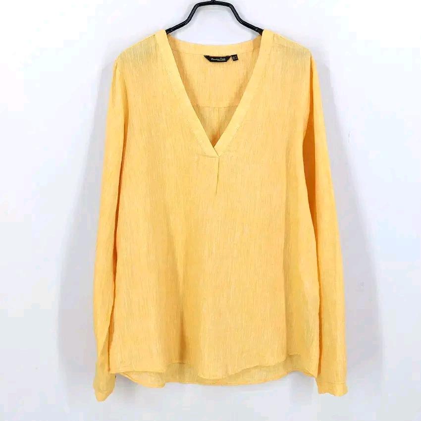 마시모두띠 여성 춘하 린넨블라우스 믹스오렌지88A (HU45783) 2