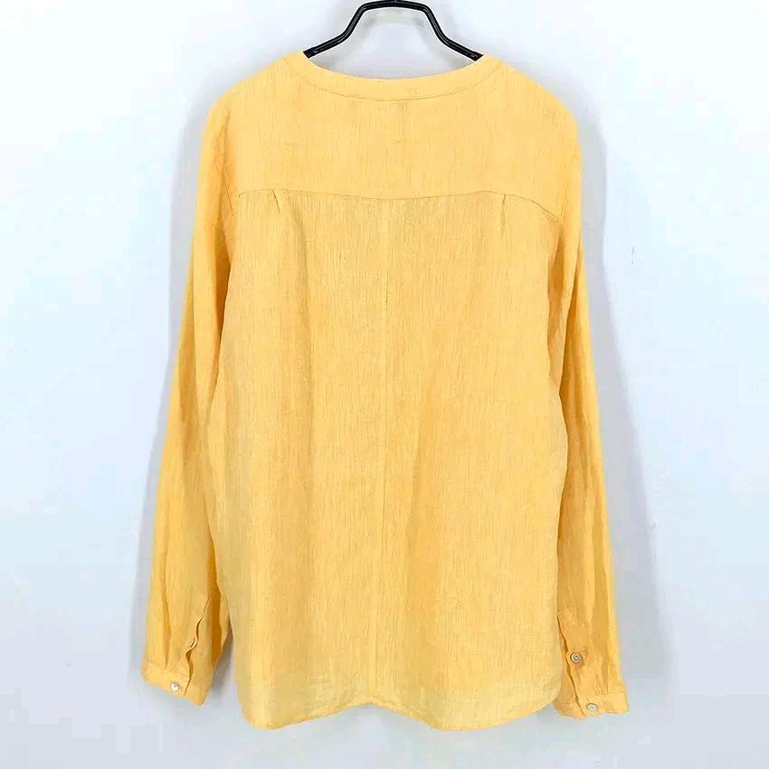 마시모두띠 여성 춘하 린넨블라우스 믹스오렌지88A (HU45783) 3