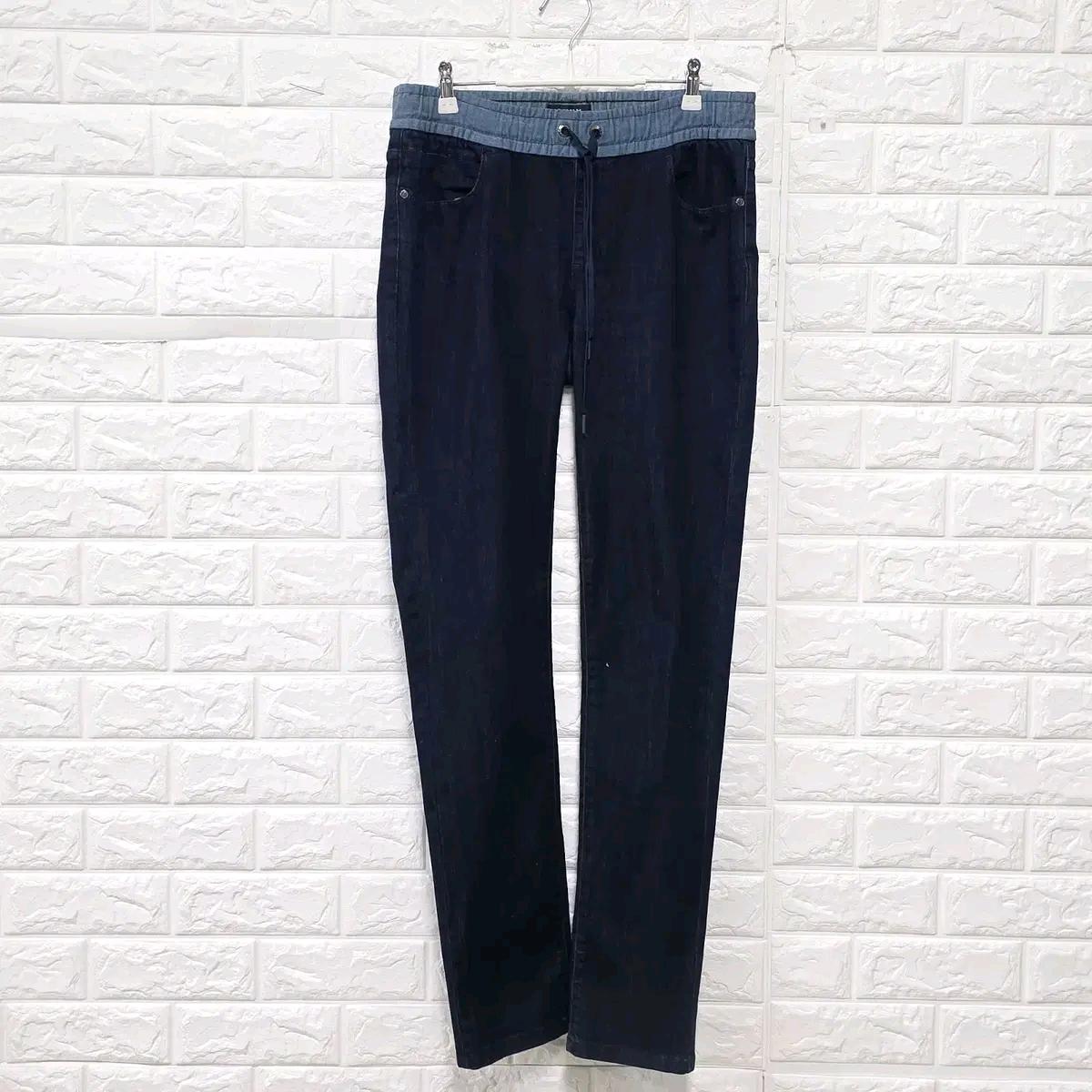 32인치 DKNY 밴딩 데님팬츠 E282 2