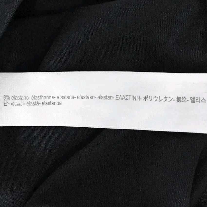 마시모두띠 여성 여름 슬림핏 라운드반팔티 블랙 (HU45805) 8