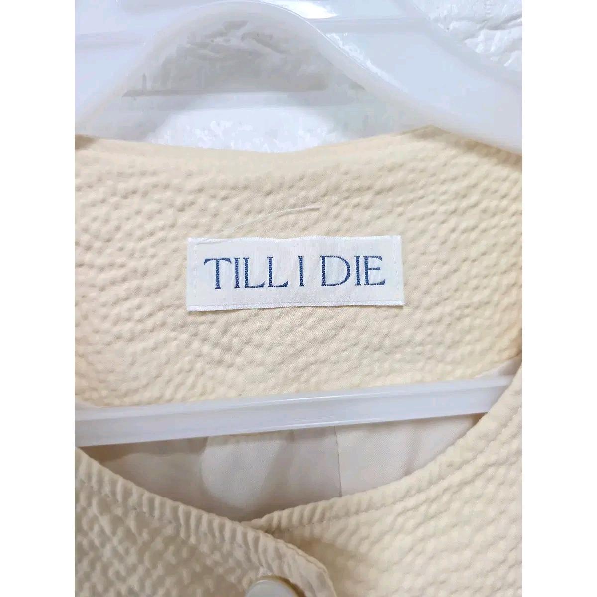 Free 틸아이다이 TILL I DIE 아이보리 롱 원피스 E289 3
