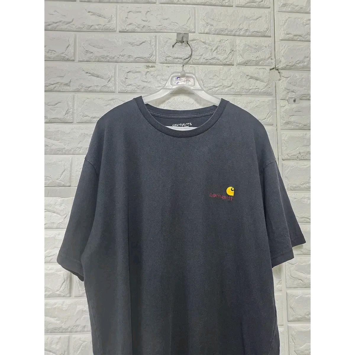 L 칼하트 블랙 반팔 티 E290 6
