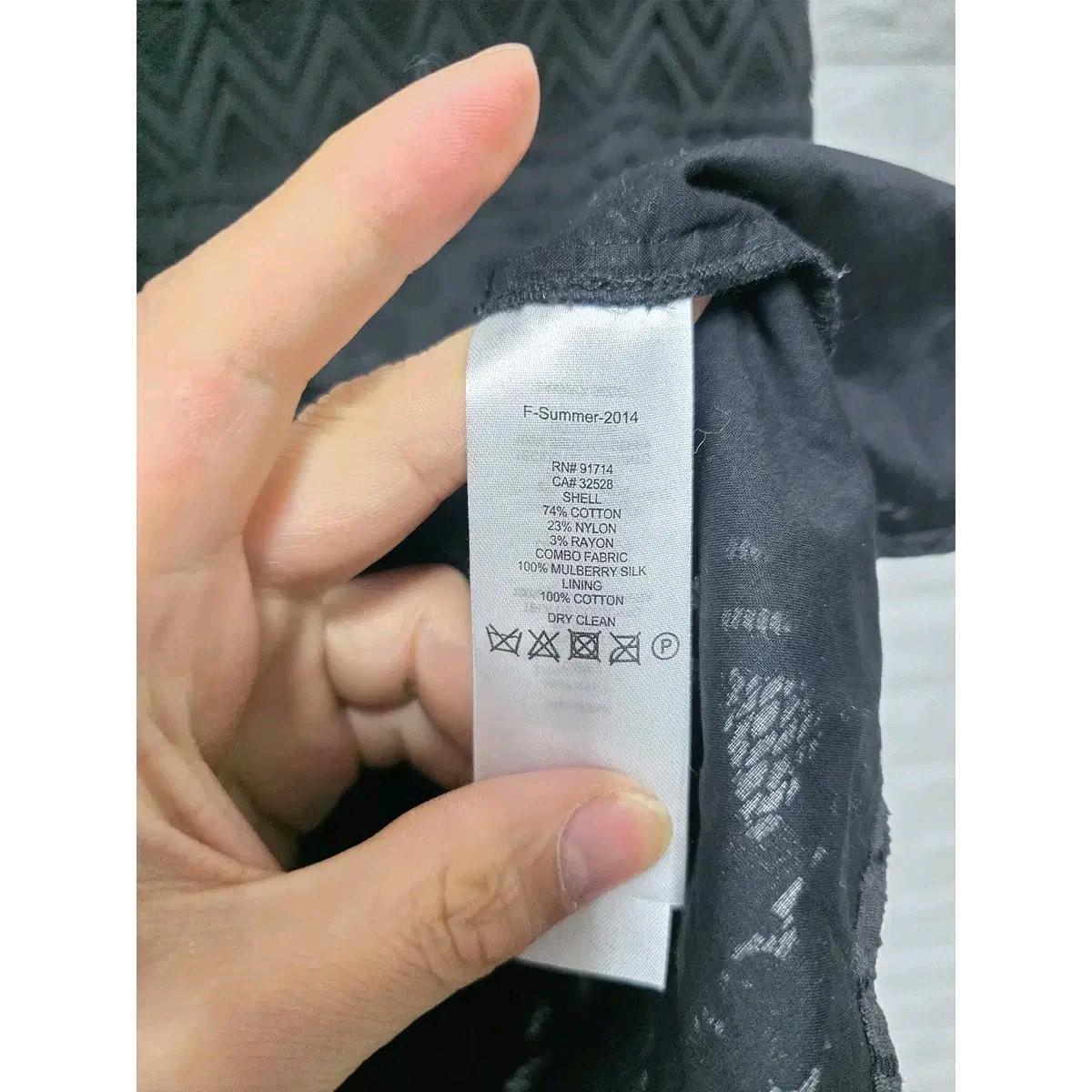 L 아르마니 블랙 미니 원피스 C861 4