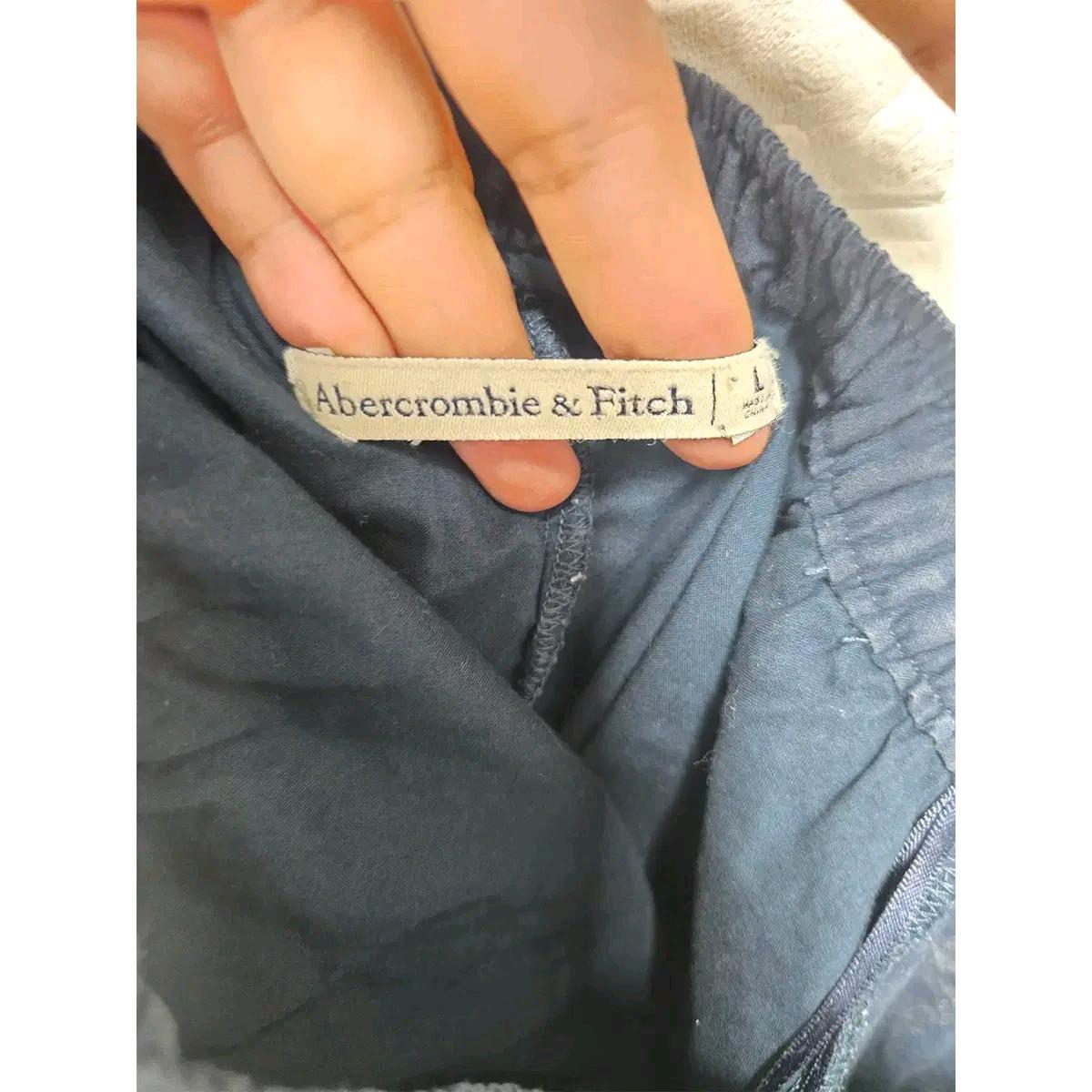 M 아베크롬비 숄더넥 펀칭 블라우스 E23 3