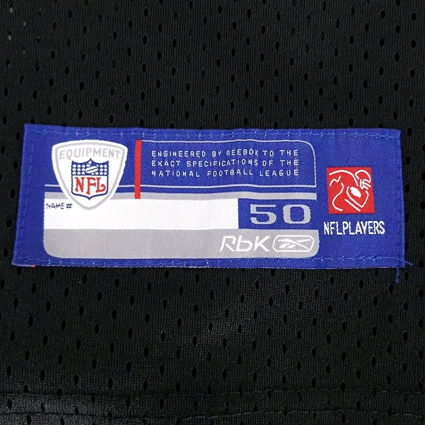 리복 남성 여름 미식축구 반팔유니폼 블랙50 (HU45835) 5