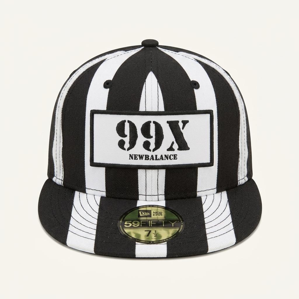 뉴발란스 x 뉴에라 99X 스트라이프 59FIFTY 캡 1