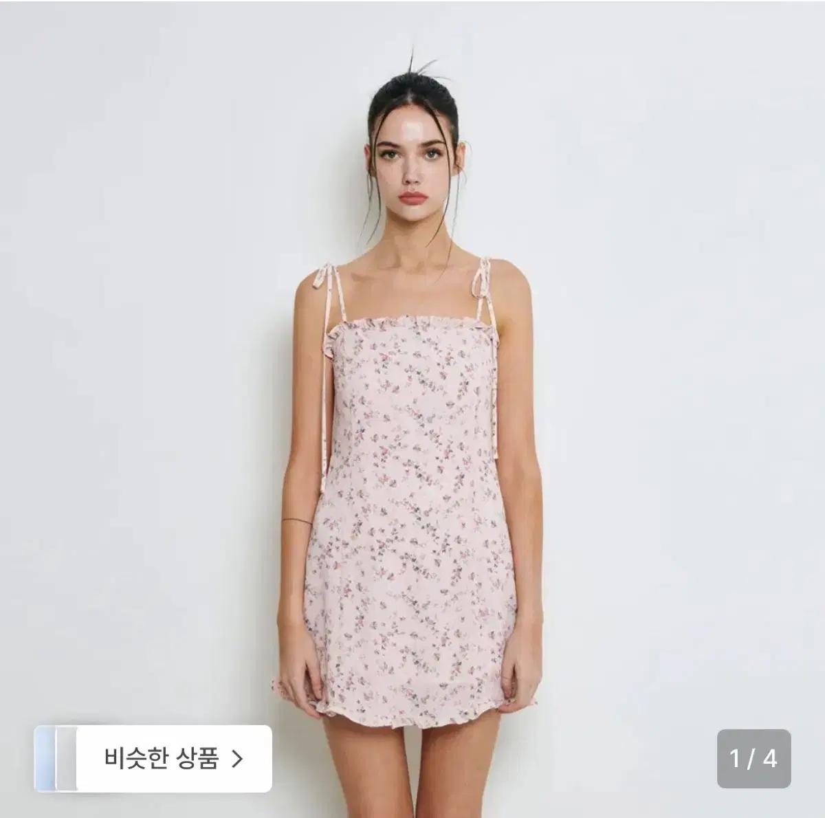 낫유어로즈 프릴 미니 드레스 3
