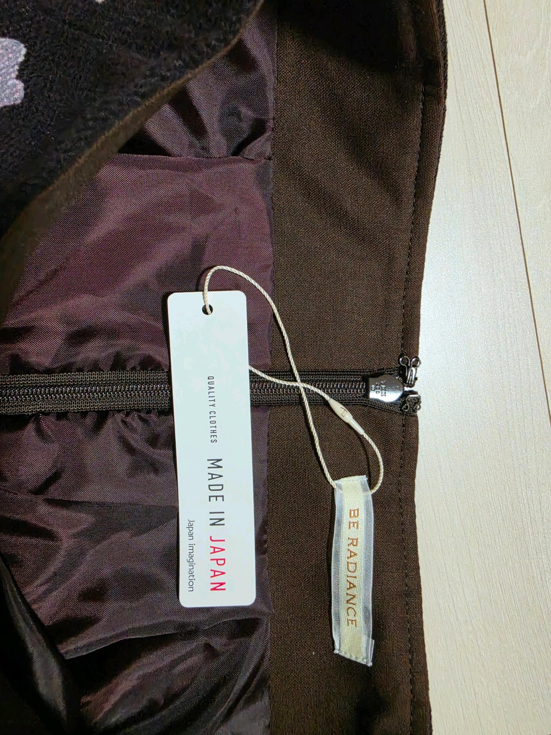 비라디언스 플라워 패턴 A라인 미니스커트 4