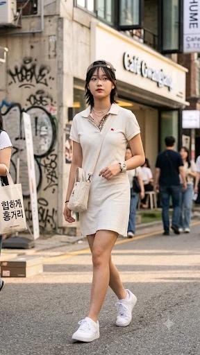 버버리 체크 카라 원피스 S사이즈 2
