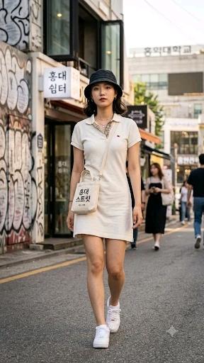 버버리 체크 카라 원피스 S사이즈 7