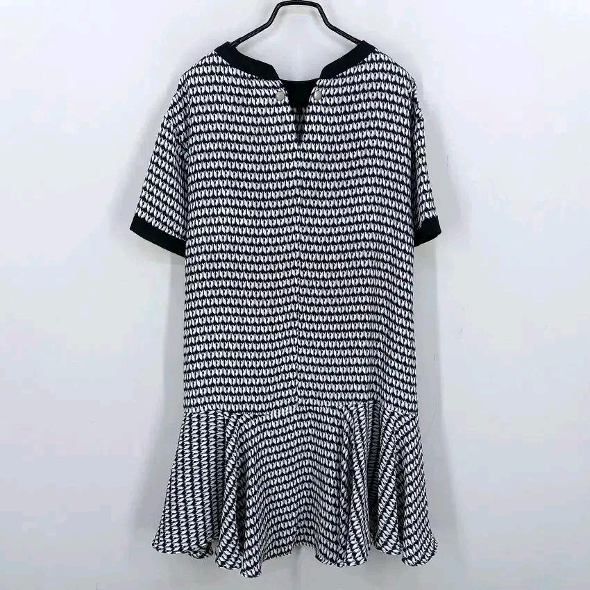 럭키슈에뜨 여름 하늘하늘 루즈핏 미니원피스 블랙36 (HU45867) 3