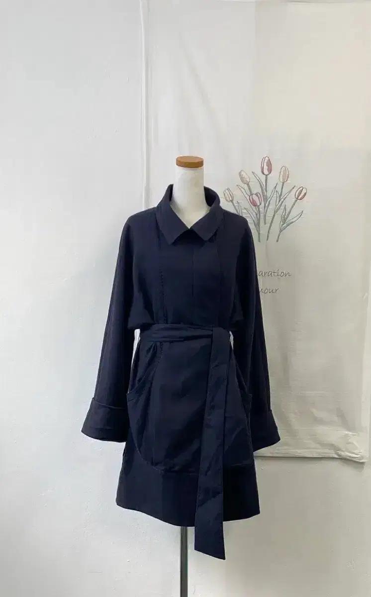 한섬 마인 벨티드 트렌치코트 2