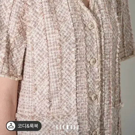 랑방부클 트위드 자켓 급처가 6