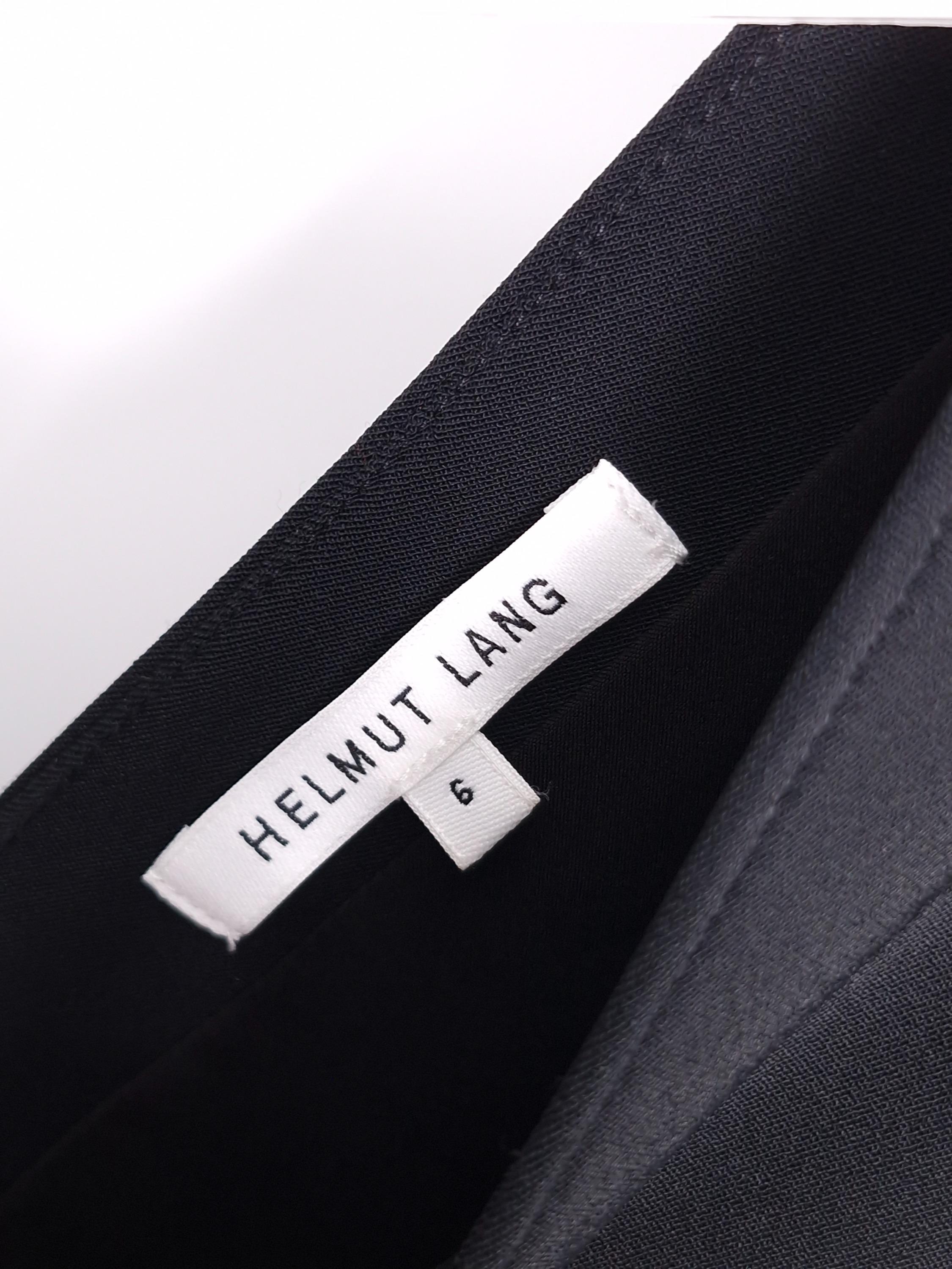 헬무트 랭 HELMUT LANG 검정 미디 원피스 6 [A603] 4