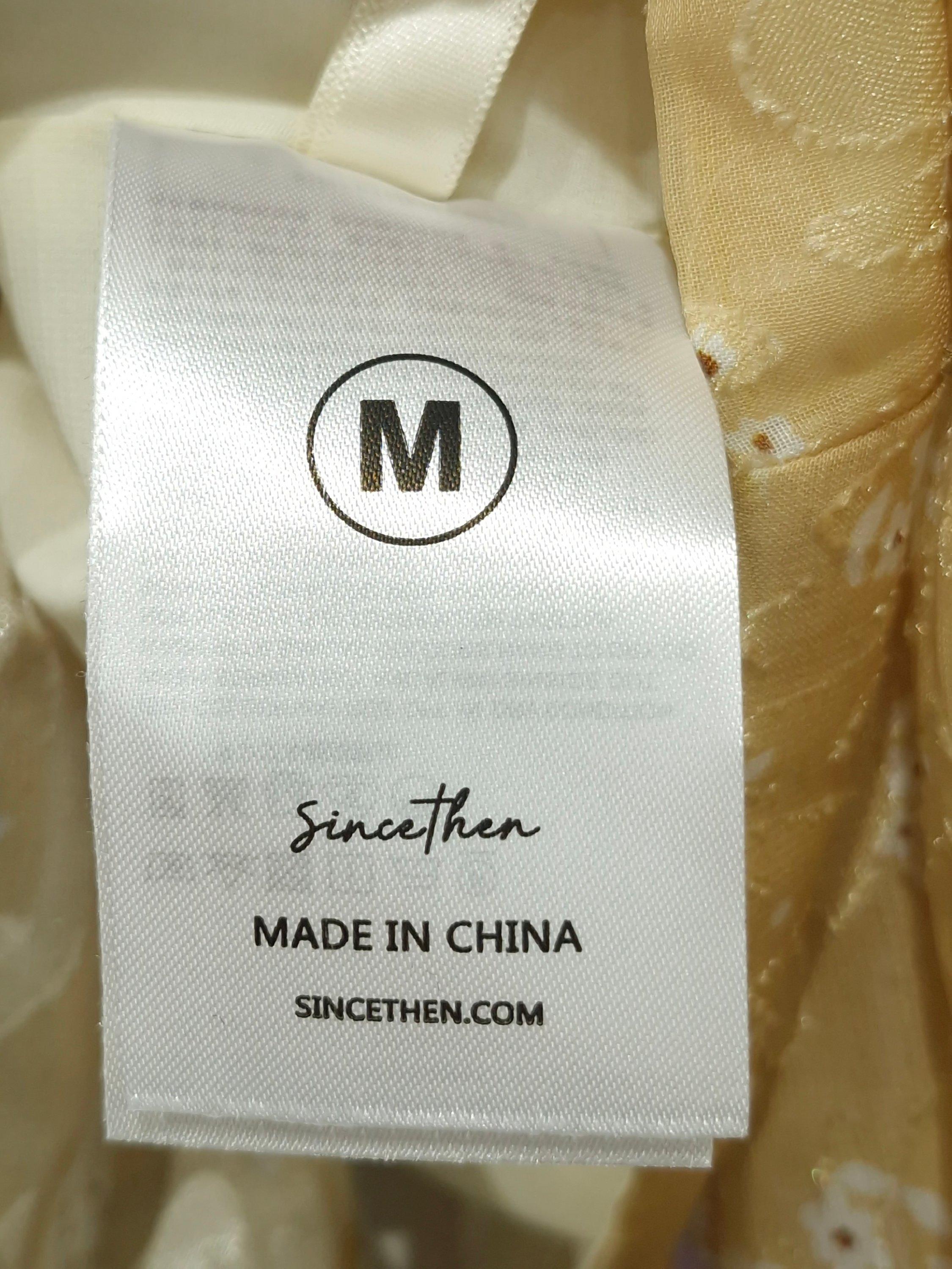 신스덴 SINCETHEN 플라워 랩 블라우스 M [A606] 5
