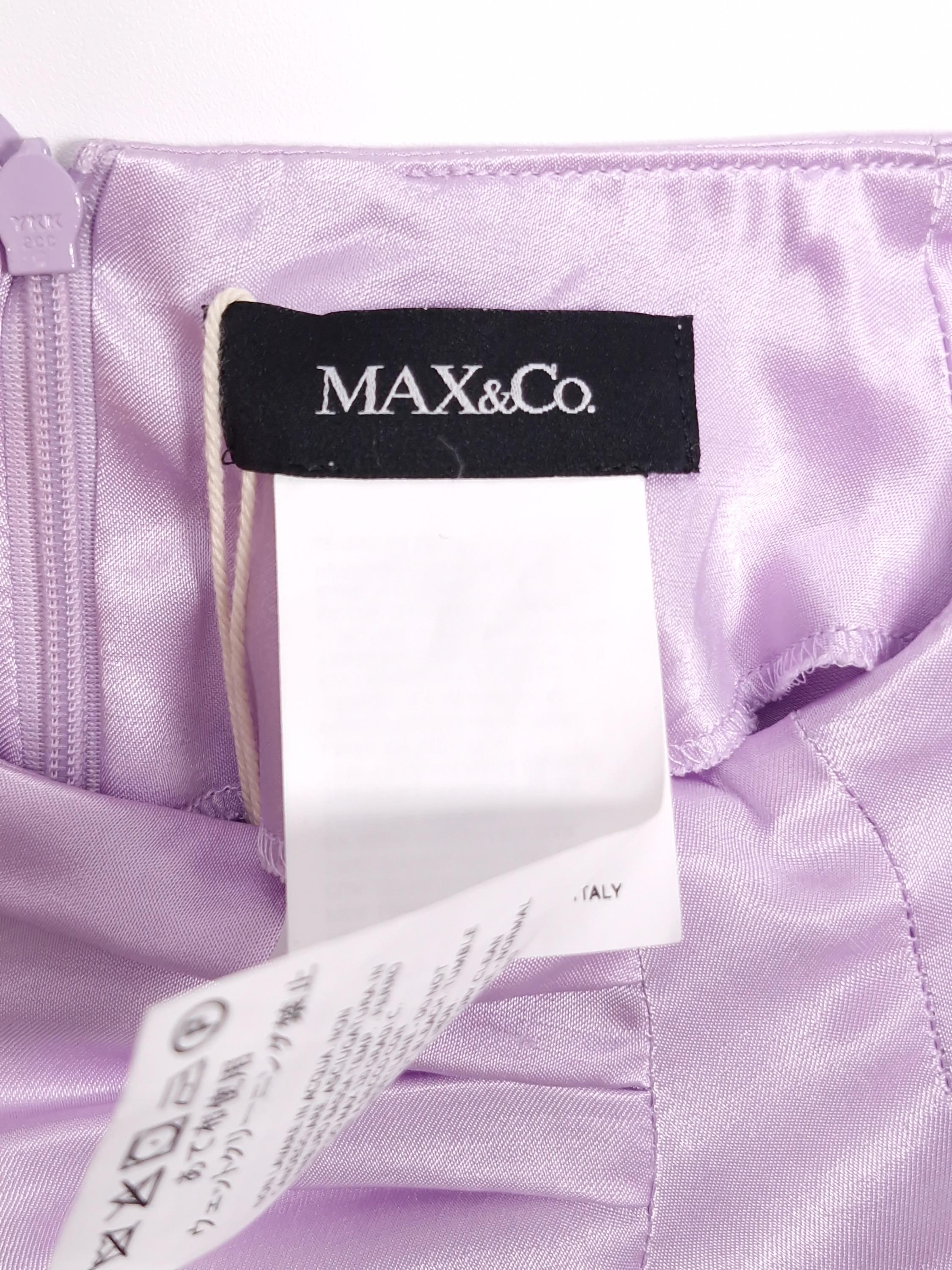 막스앤코 MAX&Co. 새틴 블라우스 36 [A607] 4
