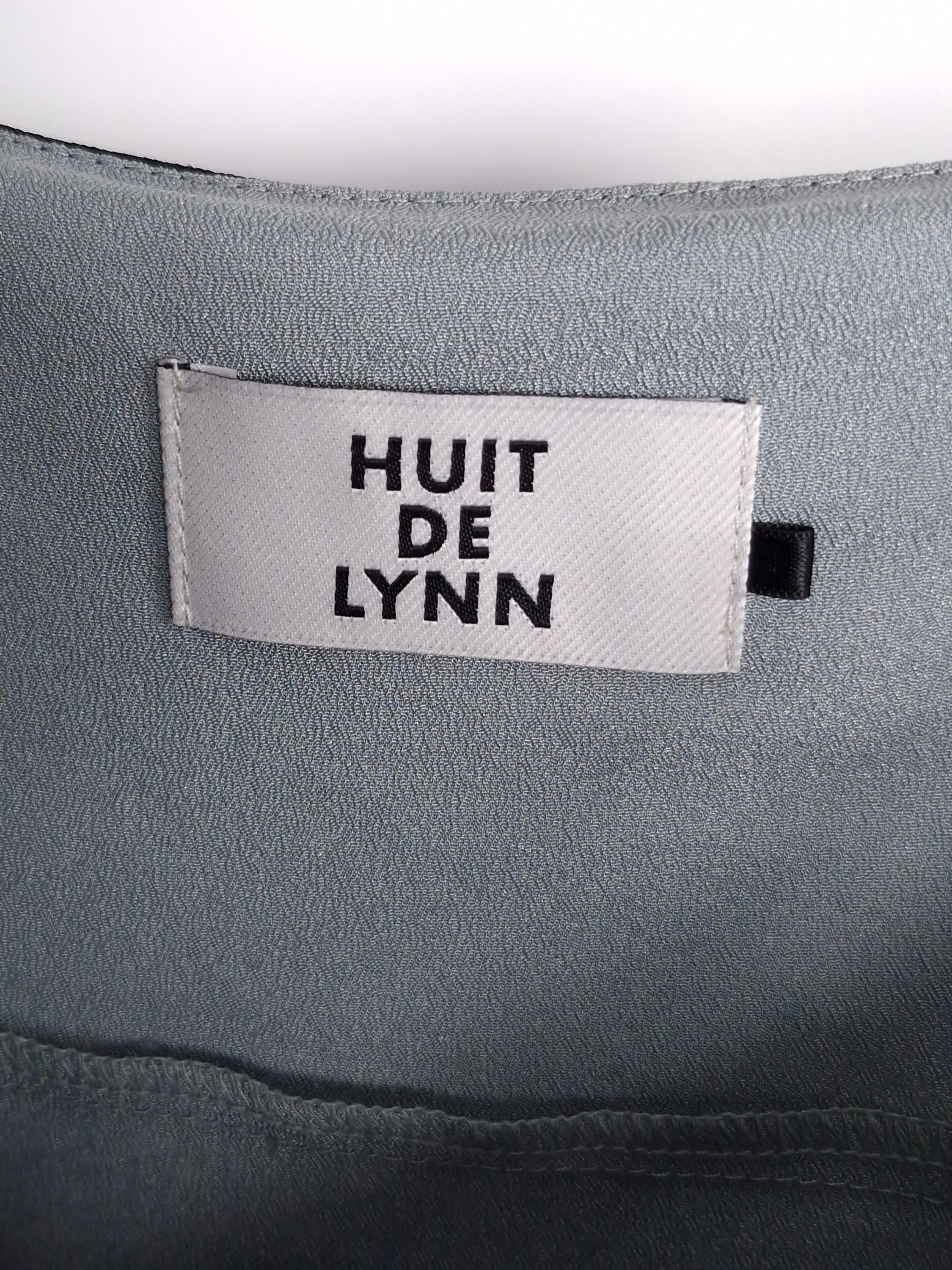 위들린 HUIT DE LYNN 블랙 플리츠 롱 원피스 S [A613] 4
