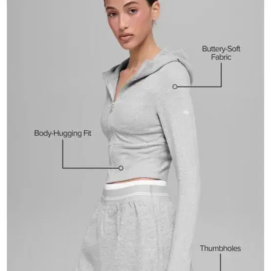 알로 스웨이 후드집업 alo sway full zip hoodie 2