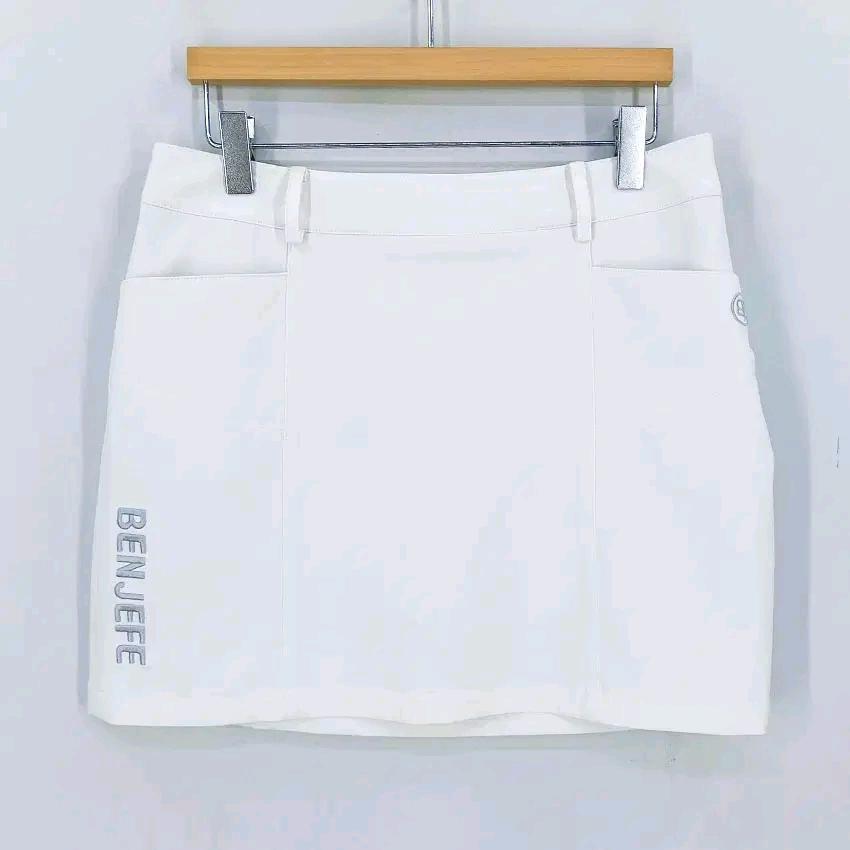벤제프 여성 여름 스판 미니스커트 화이트67 (HU45891) 2