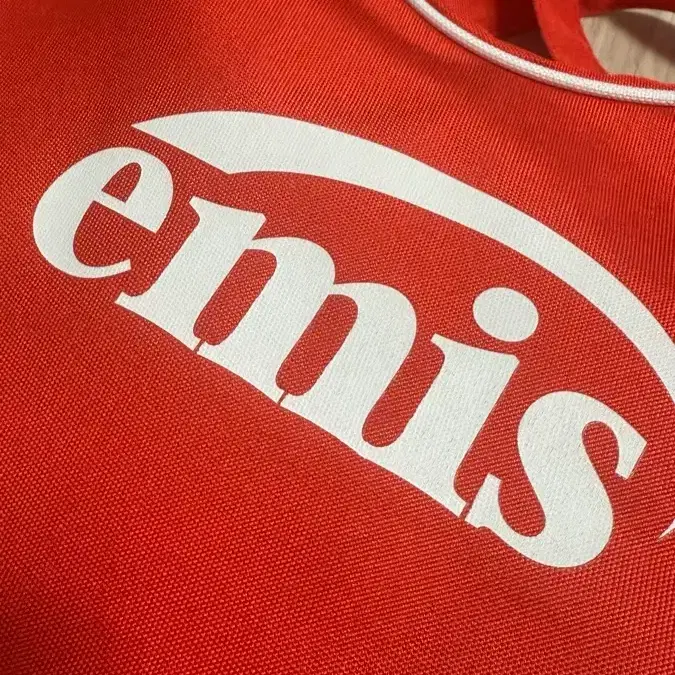 Emis 하트 숄더백 레드 5