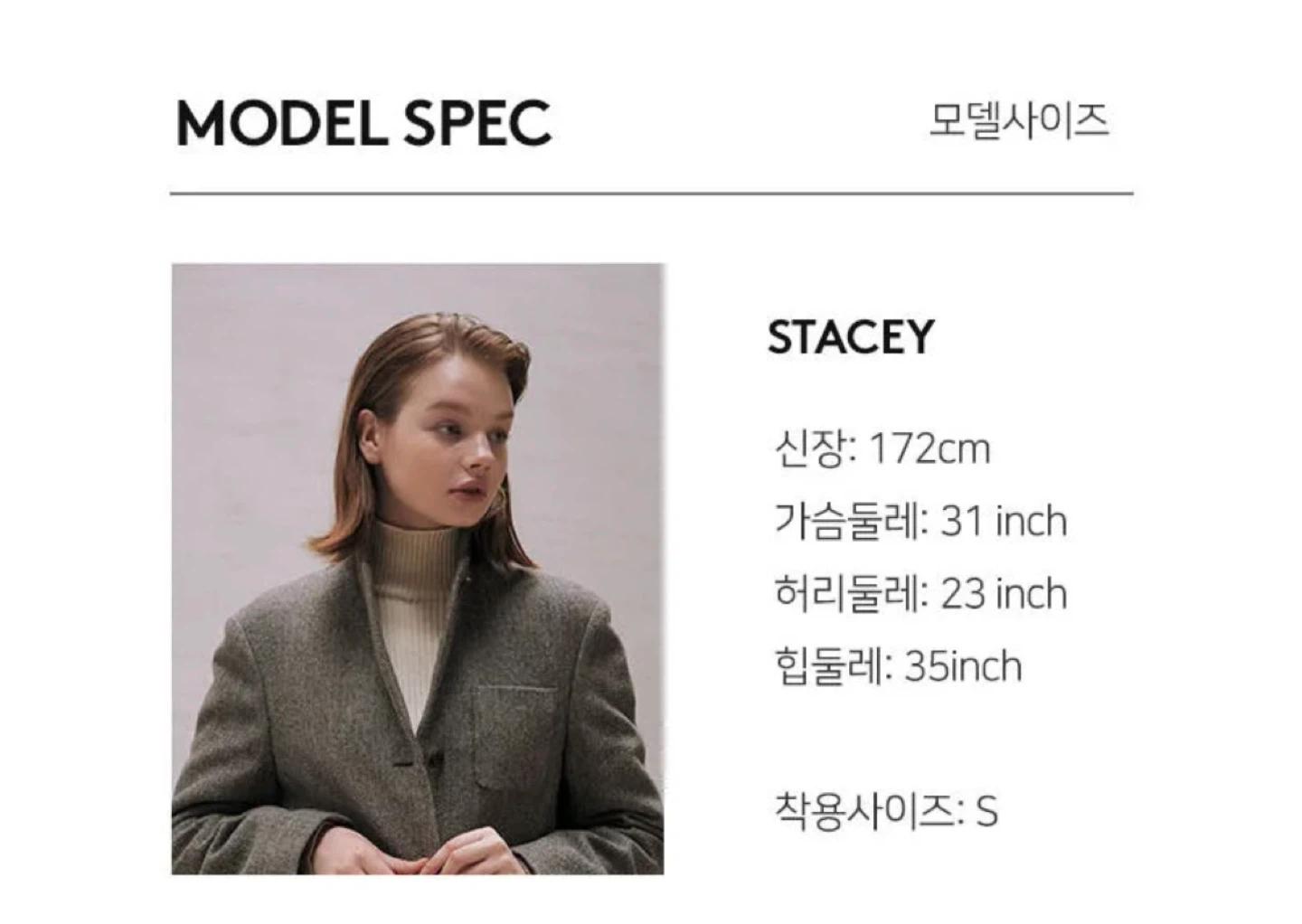 아위 앤더슨 헤링본 울자켓(S) (3-Button Jacket_B 10