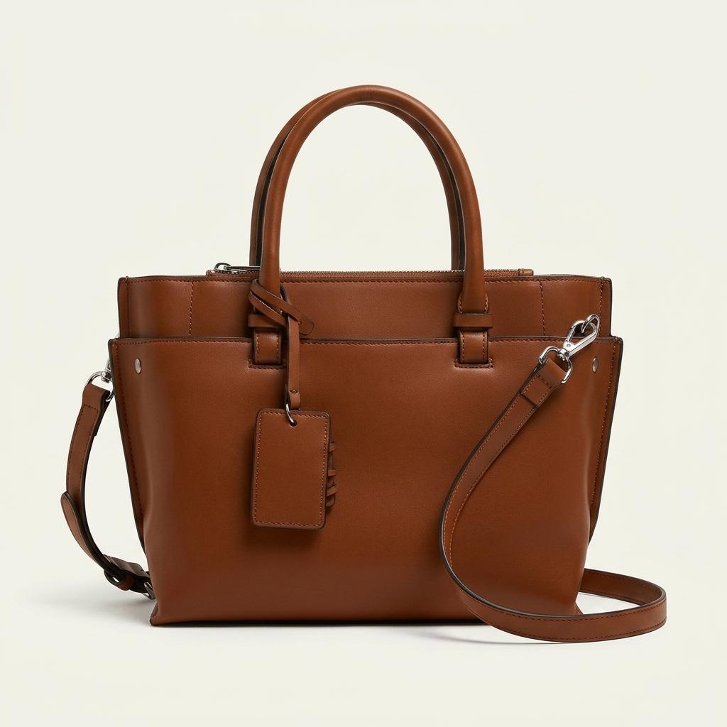 ZARA 가죽 토트백 숄더백
