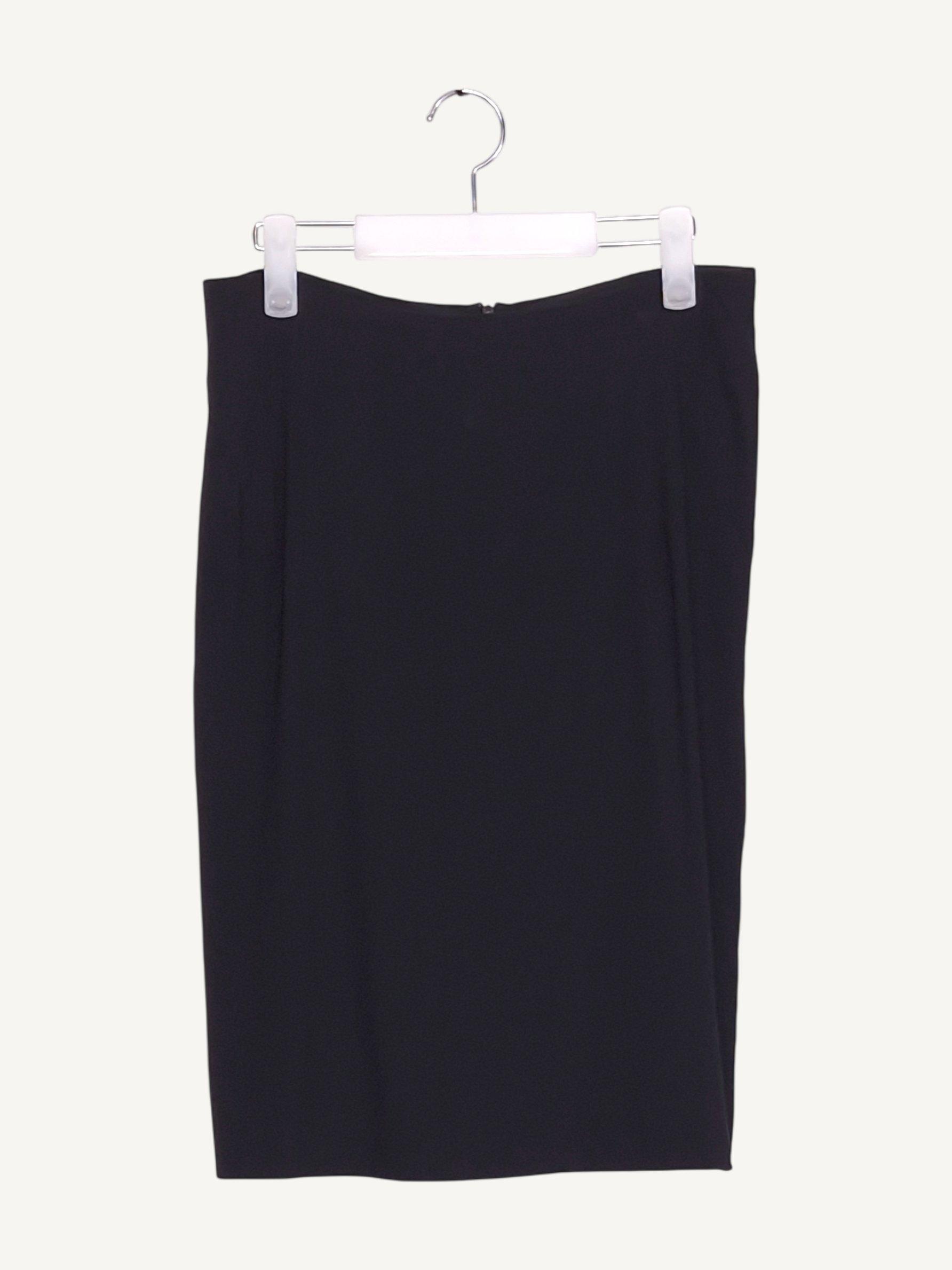 비비안웨스트우드 Vivienne Westwood 검정 미디 치마 40 [A627] 2