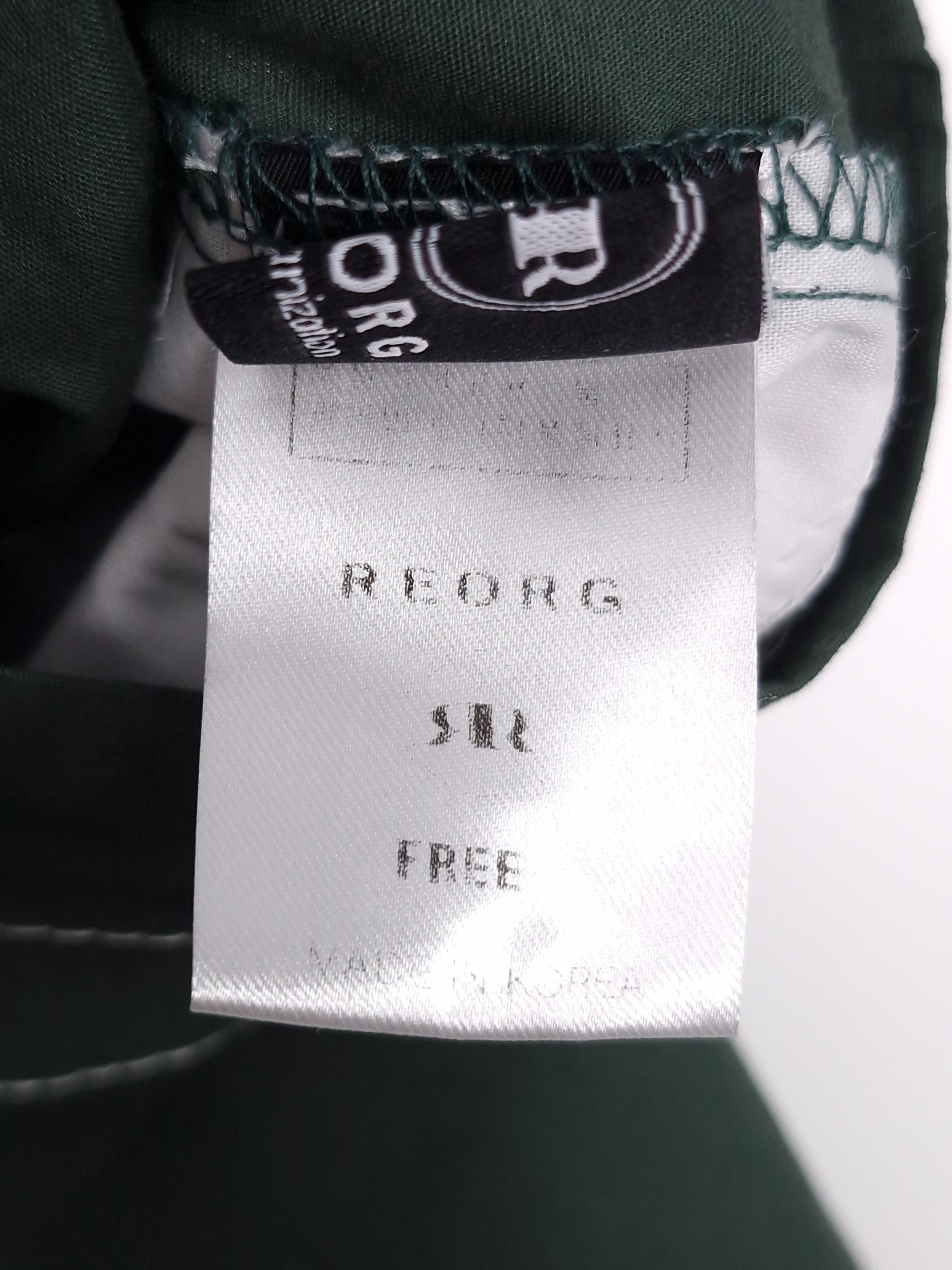 리올그 REORG 녹색 미니 치마 Free [A632] 4