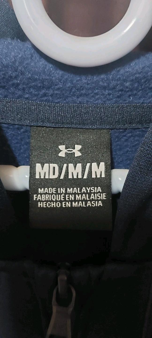 언더아머 네이비 후드집업 M 10