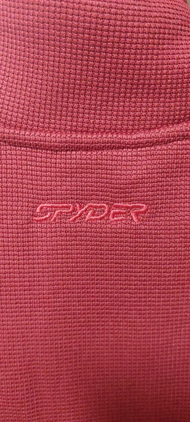 Spyder 집업 자켓 M/P 레드/그레이 9