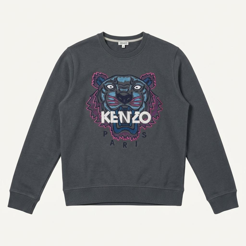 [KENZO] 겐조 타이거 자수 맨투맨 티셔츠