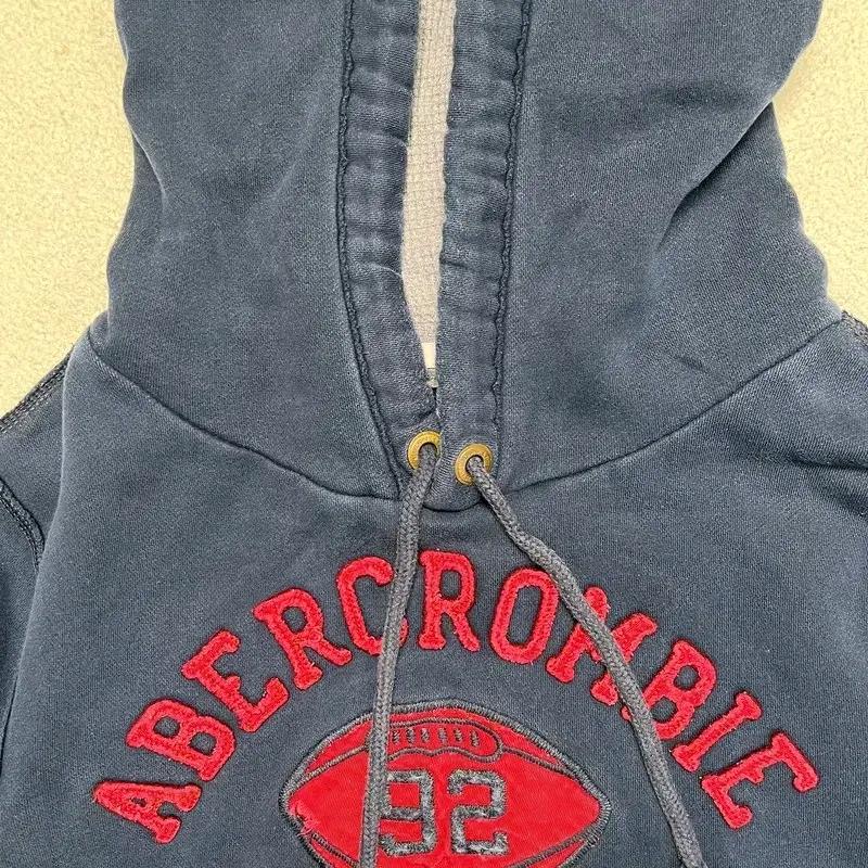 ABERCROMBIE & FITCH 후드티 네이비 L 3