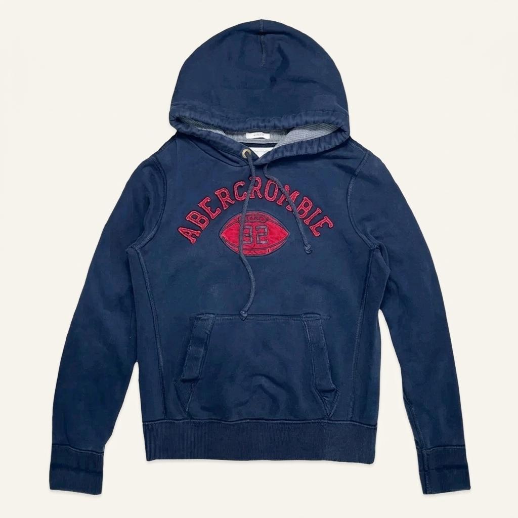 ABERCROMBIE & FITCH 후드티 네이비 L 1