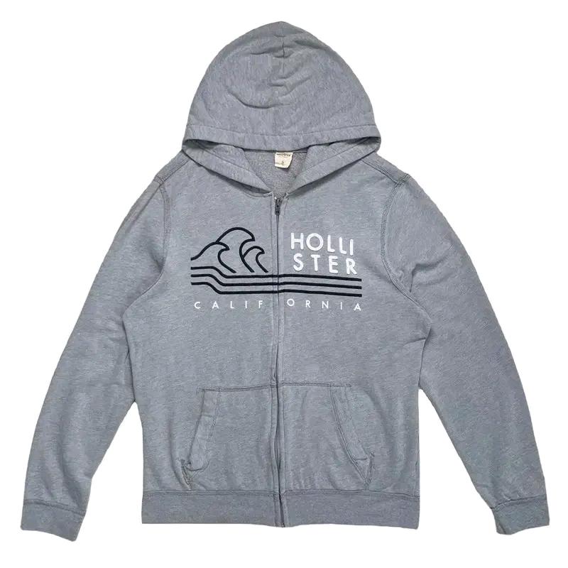 HOLLISTER 후드집업 그레이 L 2
