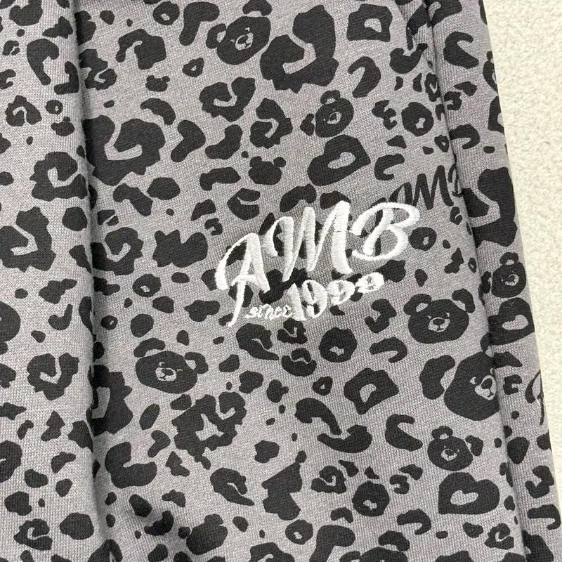 AMBLER Heart Bear Leopad Pants S 3